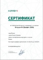 Сертификат авторизованного партнера ЗАО «Лаборатория Касперского»