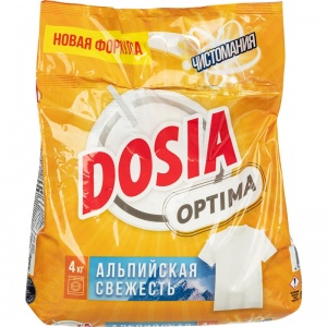 Стиральный порошок-автомат Dosia Optima "Альпийская свежесть", 4кг (4640018993268)